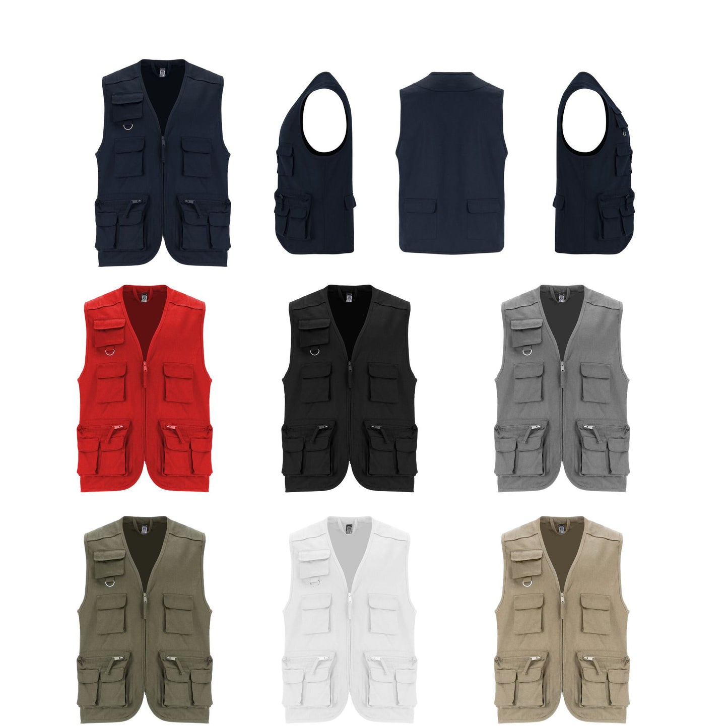 0843 Gilet Multi Tasche