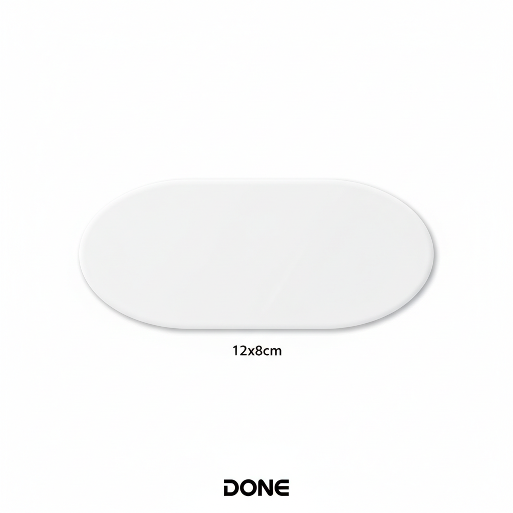 Mockup Adesivi Ovali