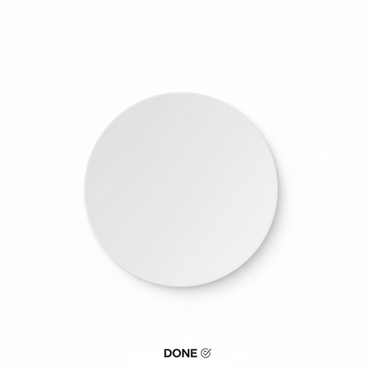 Mockup Adesivi Rotondi con logo