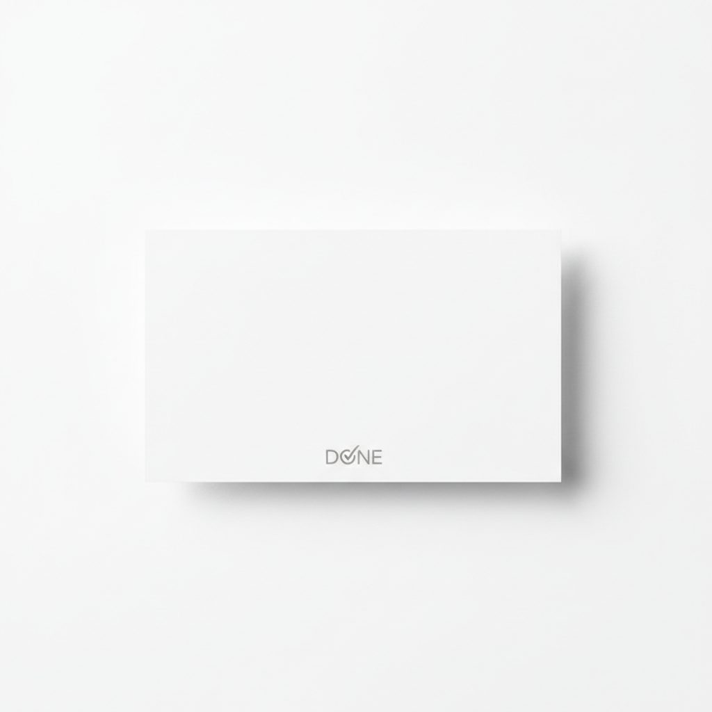 Mockup Biglietto da Visita