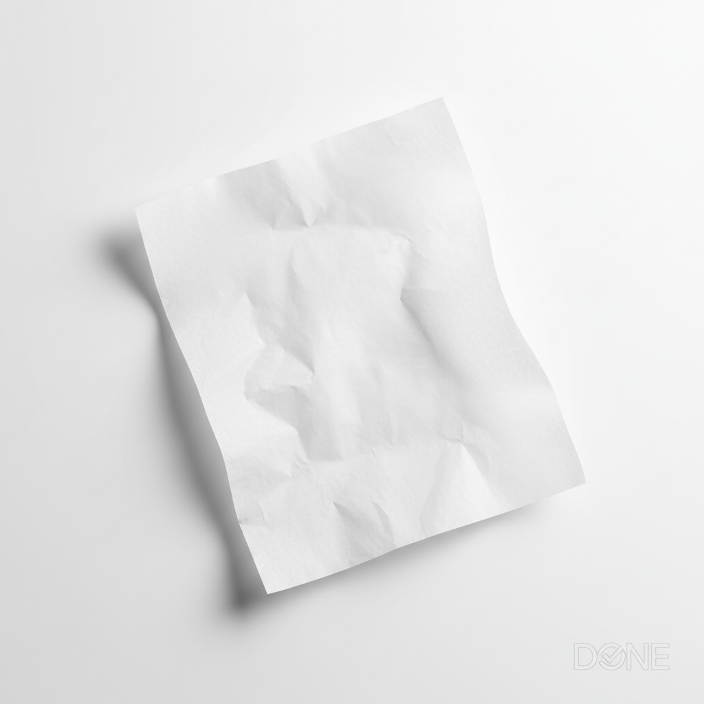 Mockup Carta Velina