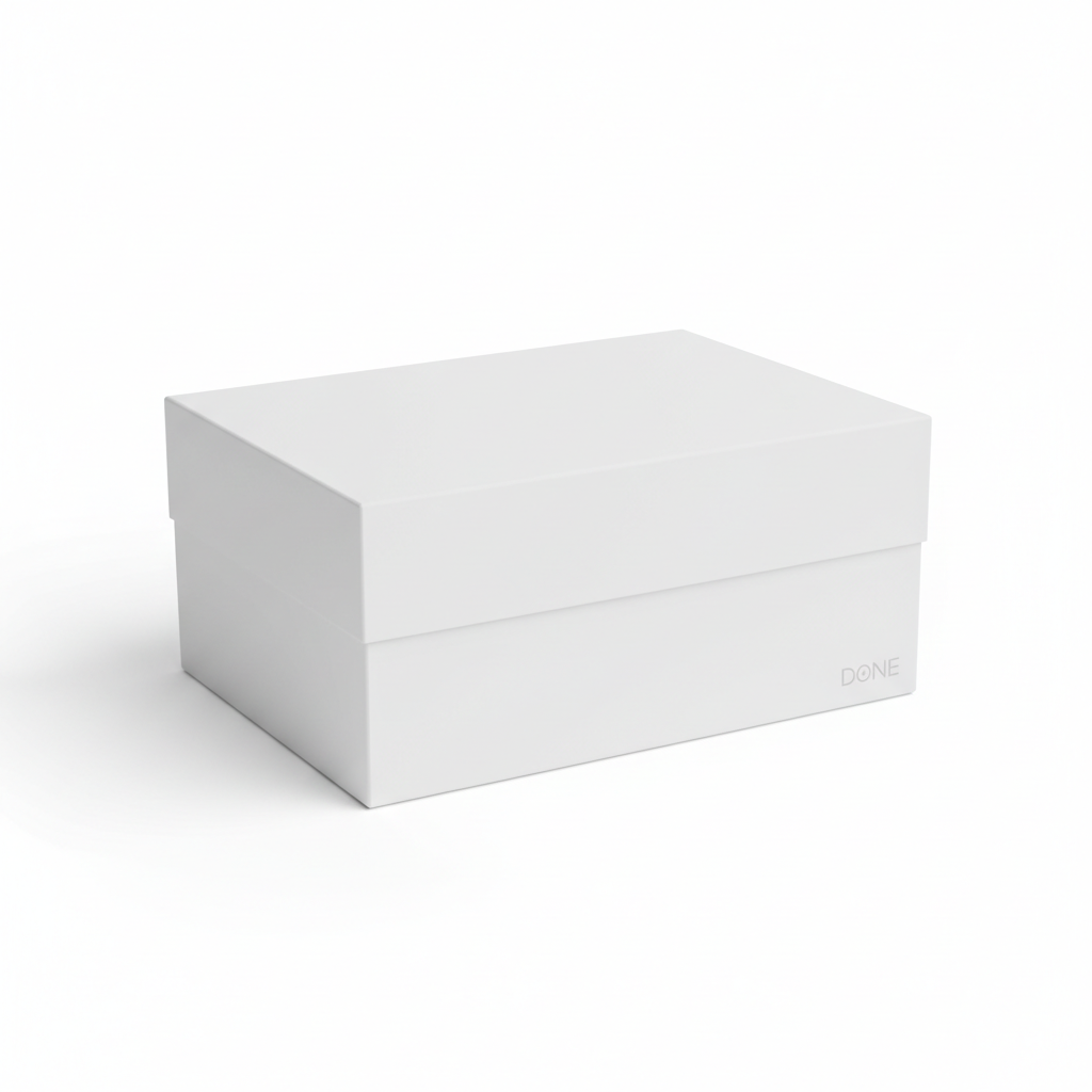 Mockup Scatola Coperchio Completo