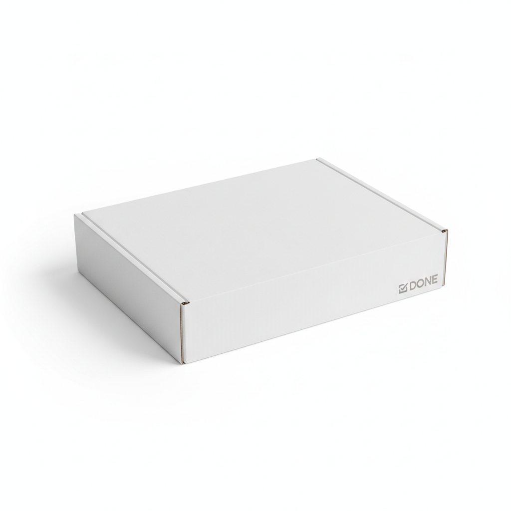 Mockup Scatola Rettangolare Bassa