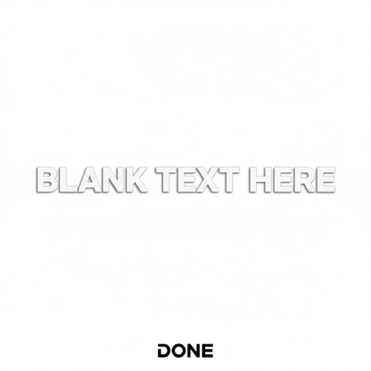 Mockup Scritte Vinile