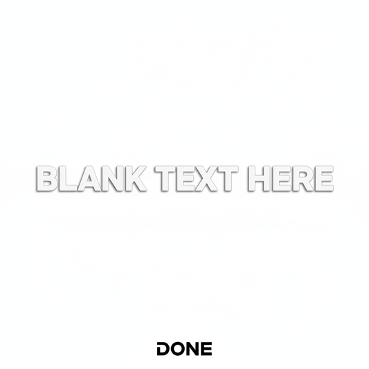 Mockup Scritte Vinile
