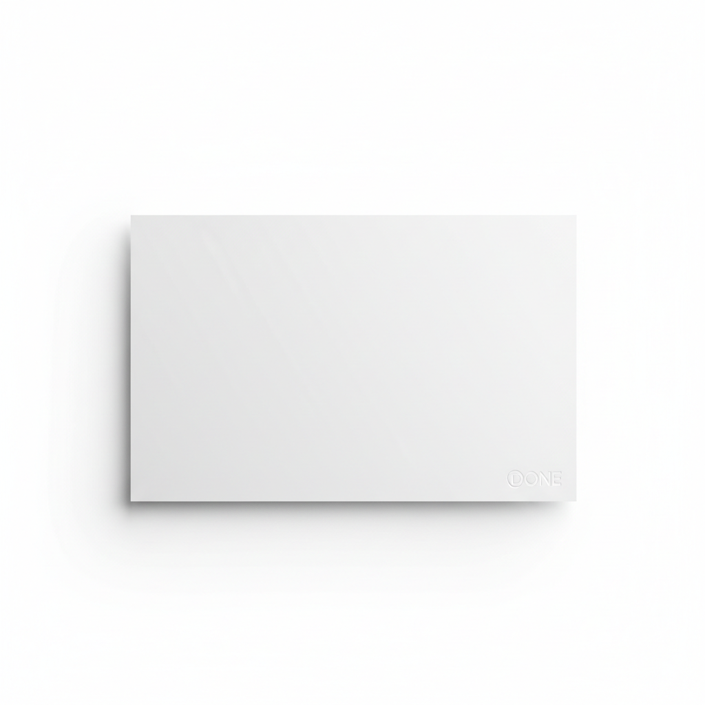 Mockup Stampa PVC