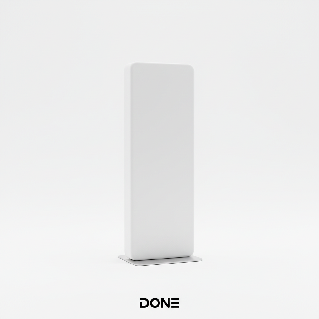 Mockup Totem Pubblicitario